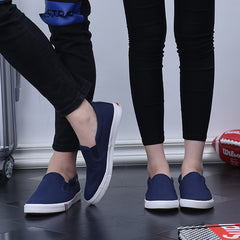 Mens Shoes Casual Canvas Spring Summer Slip-on Unisex Man Fashion Sneakers