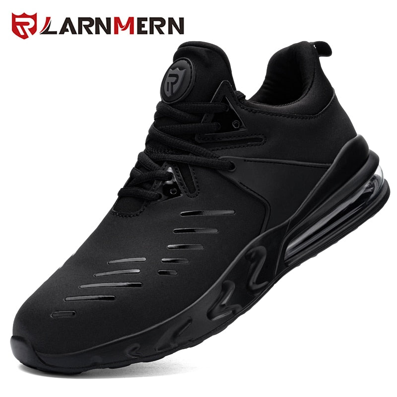 Men's Steel Toe Work Safety Shoes Anti-smashing Water-proof