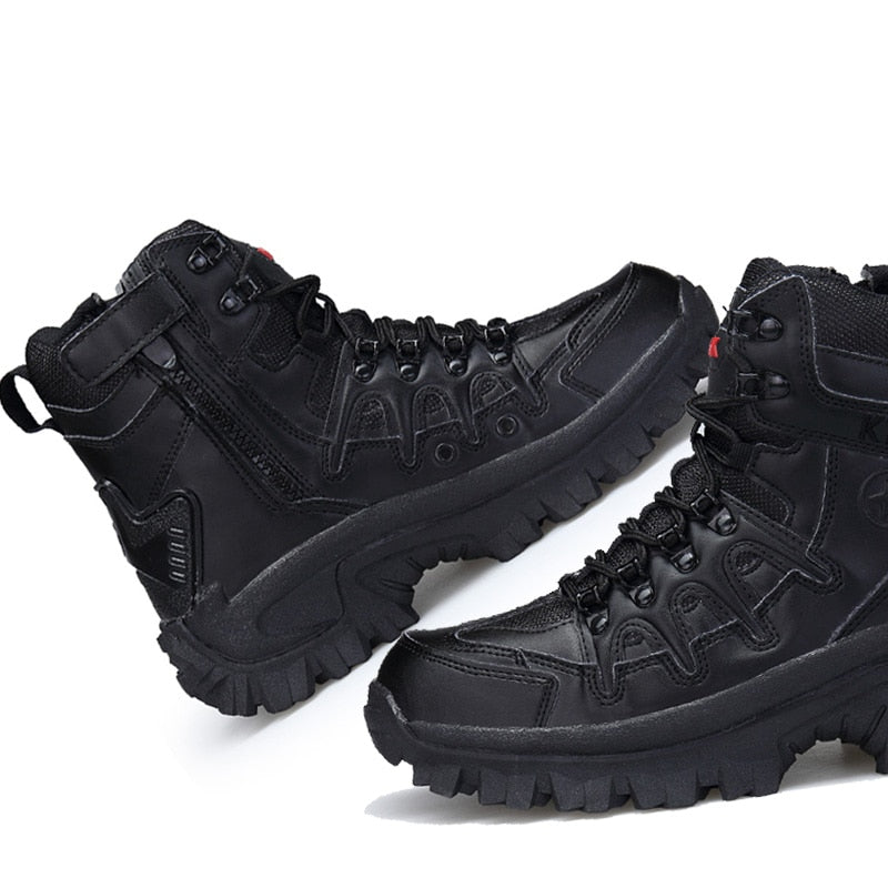 Men Military Boot Combat Mens Ankle Boot Tactical Big Size Army