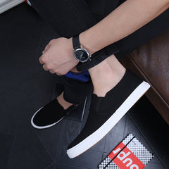 Mens Shoes Casual Canvas Spring Summer Slip-on Unisex Man Fashion Sneakers