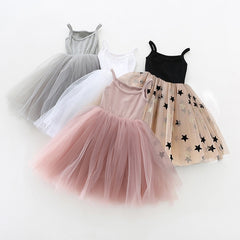 Little Girls Dress For Party Wedding Summer Baby Kids Dresses