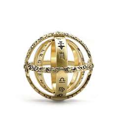 Vintage Astronomical Ball Rings For Women Men Creative Complex