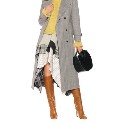Plus Size 34-43 Knee High Boots Women Fur Warm Winter