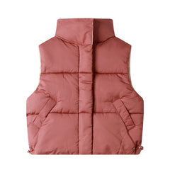 Children Vests Coats Warm waistcoats for Boys & Girls Color Red