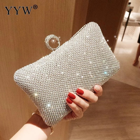 Ladies Evening Party Clutch Bag Evening Clutch Handbag Chain Women Wallet
