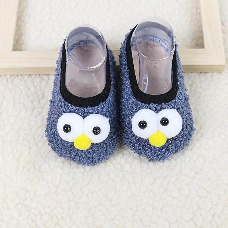 Winter Children Floor Shoes For Baby Slippers Infant Toddler Plush Warm
