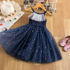 Little Girls Dress For Party Wedding Summer Baby Kids Dresses