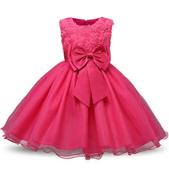 Flower Girl Dress For Wedding Pageant Formal Children Communion Costume
