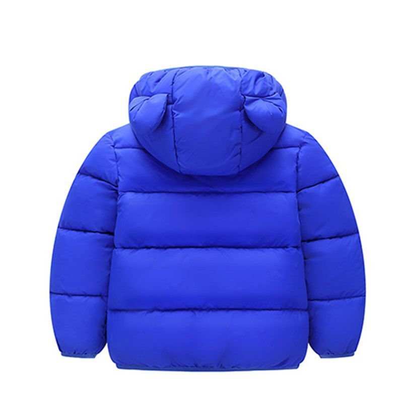 Winter Boys Hooded Outerwear Autumn Thicken Coat Children Baby Plus