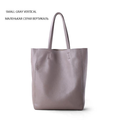 Simple Casual Leather Women Shoulder Bag Luxury Brand Designer Genuine