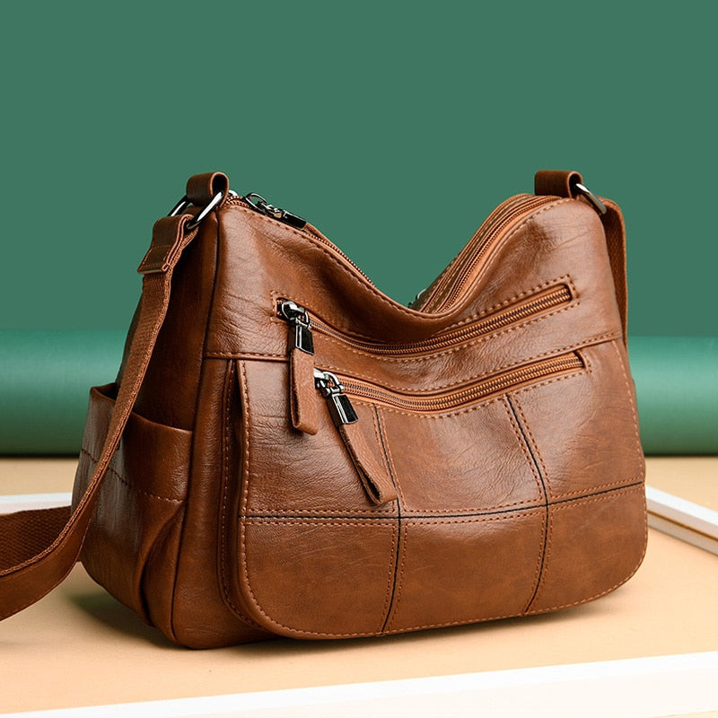 High Quality Leather Luxury Handbags Women Bags Designer Shoulder Crossbody