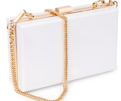 Women Acrylic Clear Purse Cute Transparent Crossbody Bag Lucite See Through
