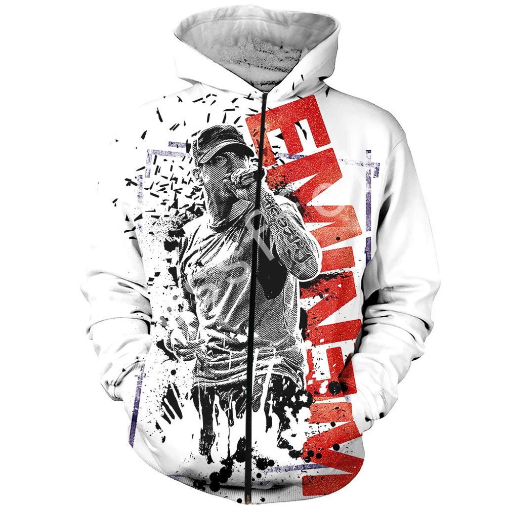 Eminem Fashion Harajuku RapGod  3D Printed Hoodie Sweatshirt Jacket