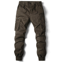 Cargo Pants Men Jogging Casual Pants Cotton Full Length Military Mens Streetwear