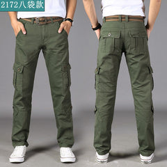 Cargo Pants Men Combat SWAT Army Military Pants Cotton Many Pockets