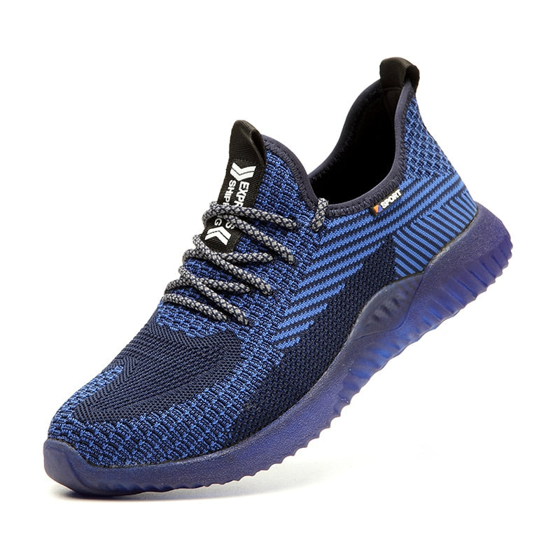Work Safety Shoes Men Ankle Boots Shoe Man Work Summer Breathable