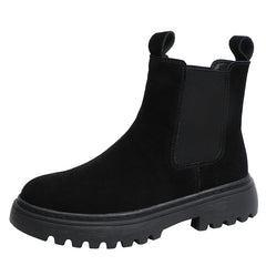 Chelsea Boots Chunky Boots Women Winter Shoes  Ankle Boots