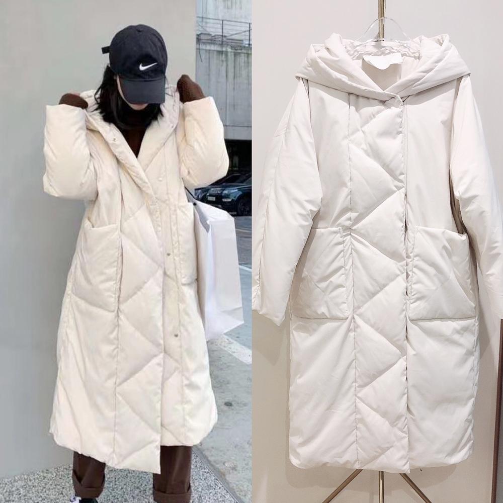 XL Plus Size Winter Oversize Warm Down Coat Female X-Long Down