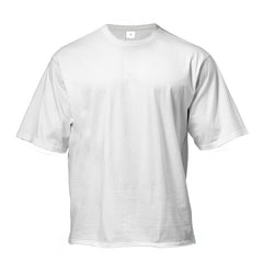 Mens Oversized Fit Short Sleeve T-shirt With Dropped Shoulder Loose Hip Hop