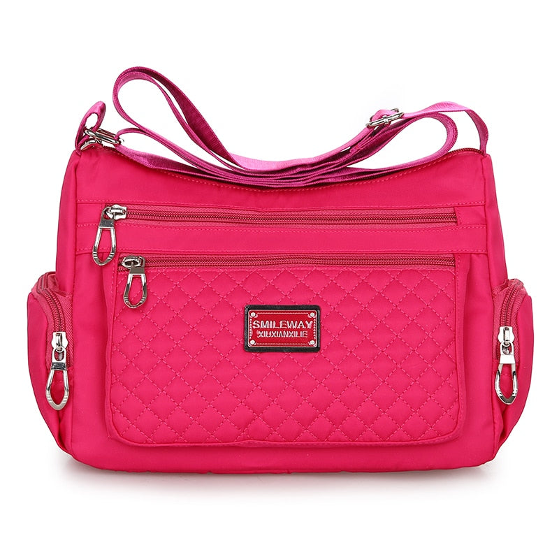 Nylon Women Messenger Bags Carteira Vintage Hobos Ladies Handbag Female