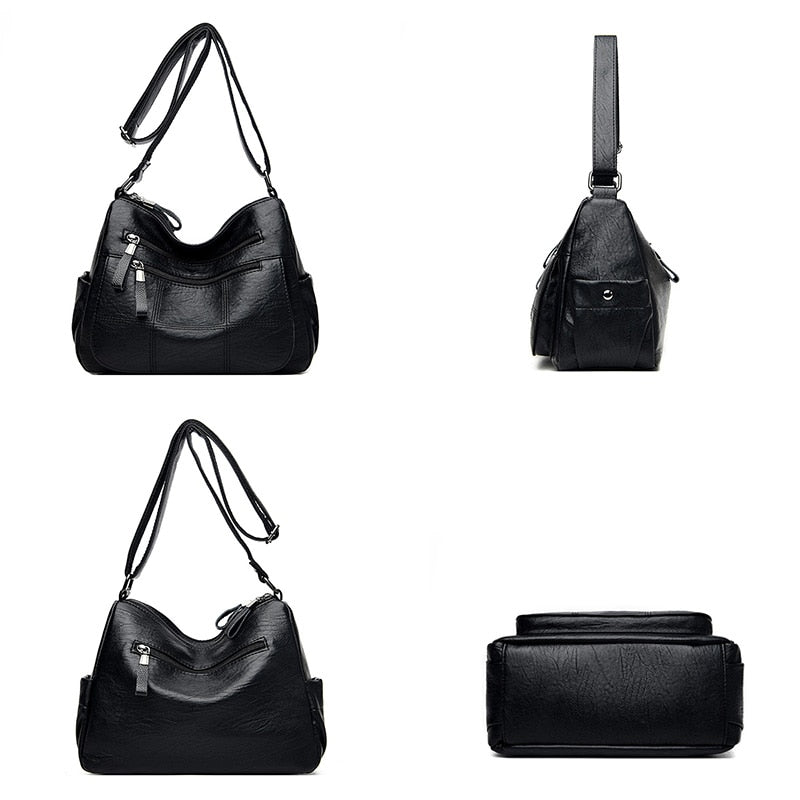 High Quality Leather Luxury Handbags Women Bags Designer Shoulder Crossbody