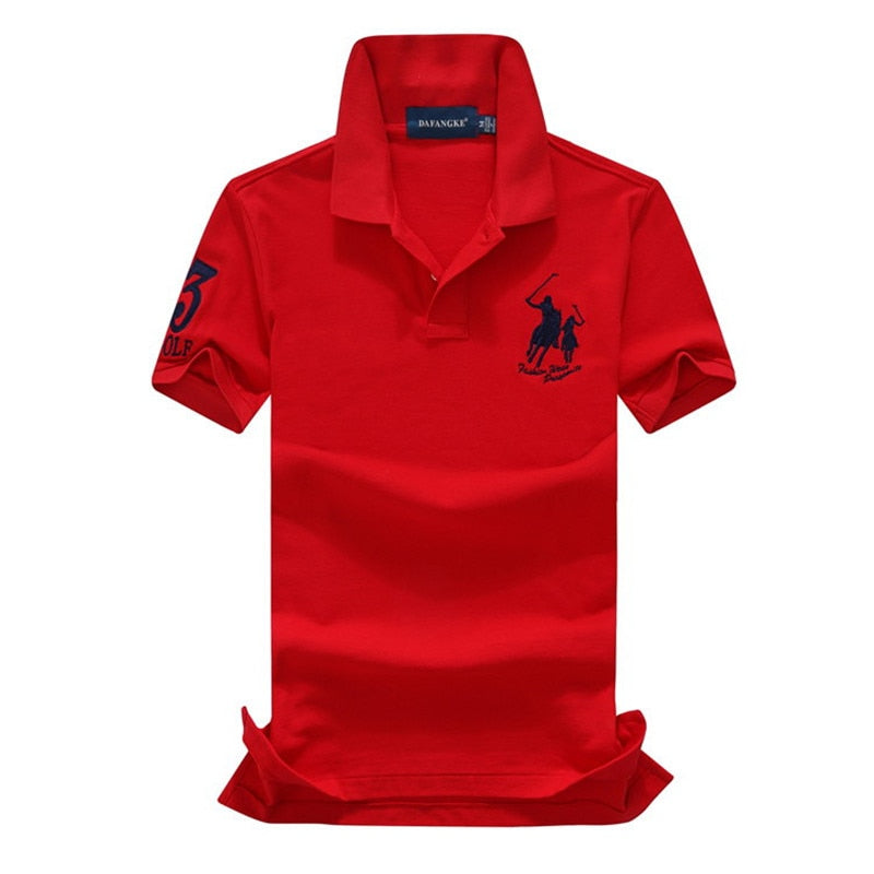 Polo Brand Clothing Male Fashion Casual Men Polo Shirts Solid Casual Polo Tee