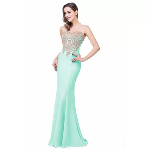 Homecoming Dresses: Appliques Burgundy Mermaid Lace Long Prom Dresses