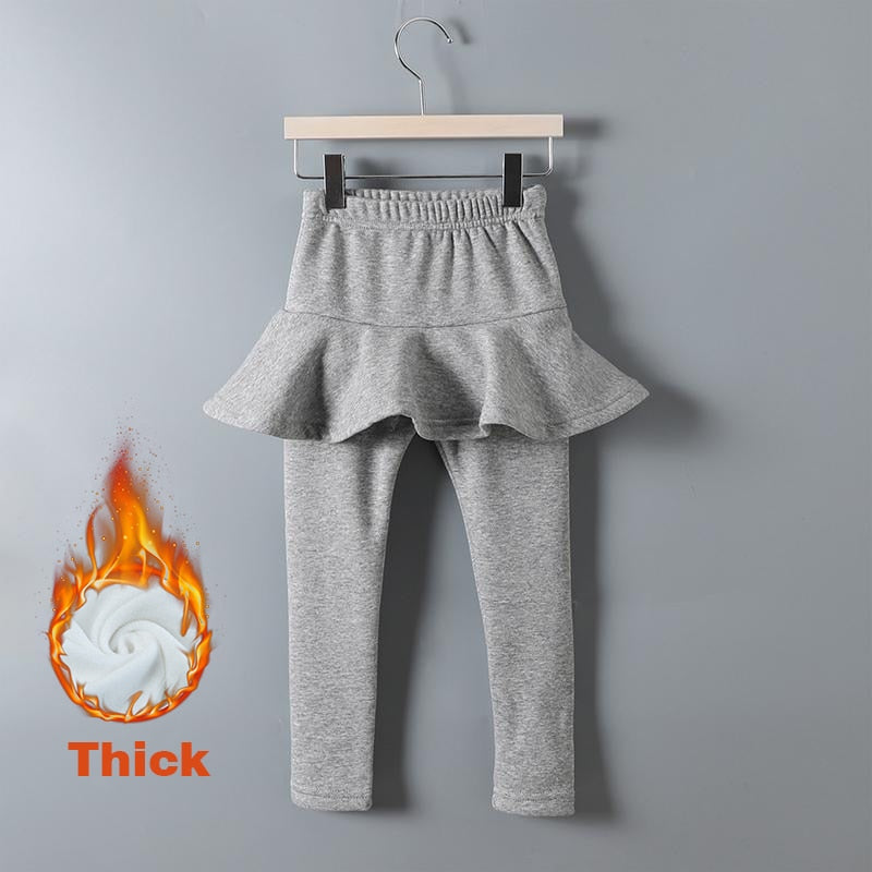 Pure Color Girls Pants Kids Leggings Children Clothing Autumn Cotton