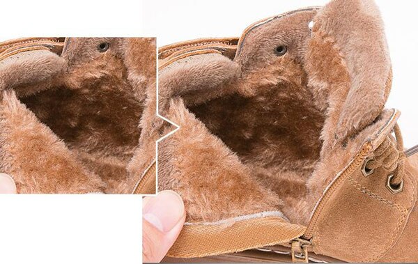SandQ baby boys ankle boots genuine leather shoes winter footwear for kids