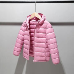 Children down cotton jacket clothes for boys girls cotton padded