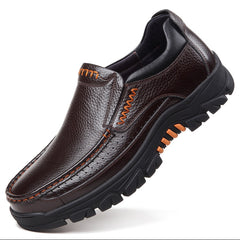 Genuine Leather Shoes Men Loafers Soft Leather Men Casual Shoes