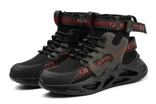 Work Safety Shoes Indestructible Puncture-Proof Work Boots