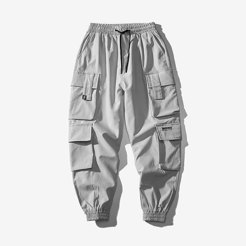 Streetwear Mens Hip Hop Jogging Pants Casual Men Trousers Big Size Loose