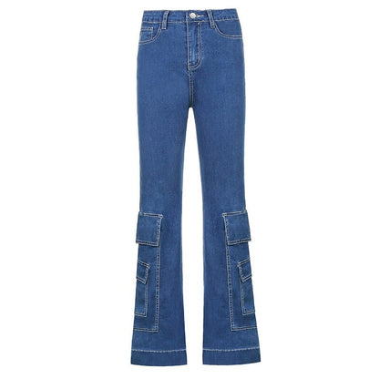 Skater Style Indie Boyfriend Baggy Pants Y2k Streetwear Teen Fashion 90s Jeans