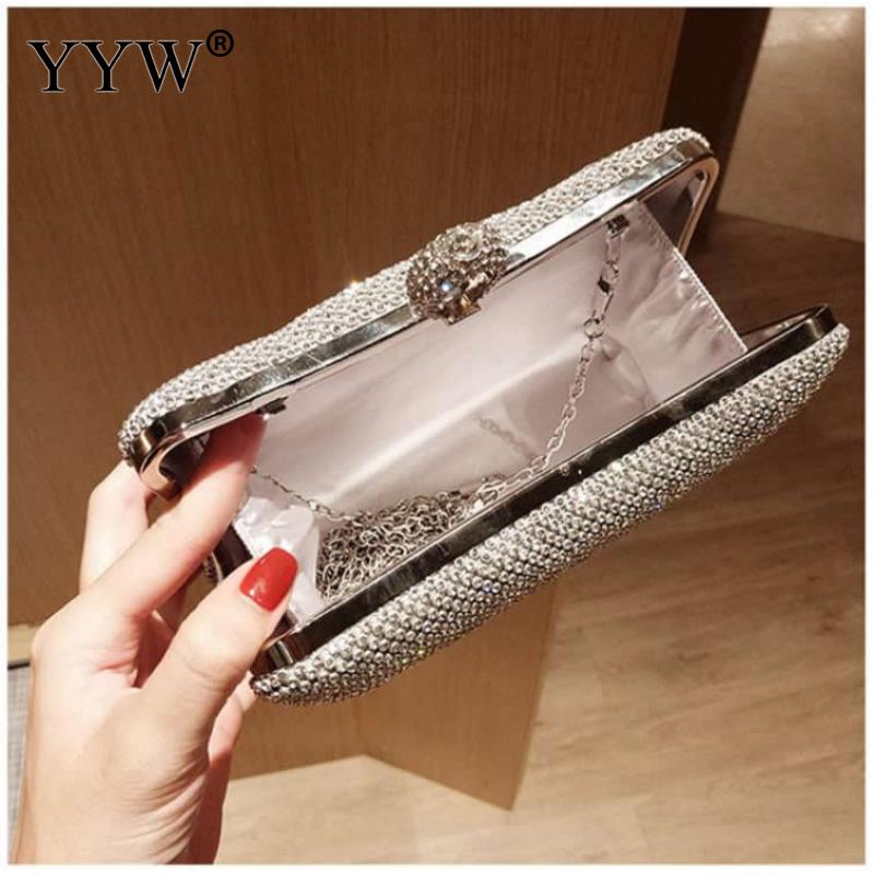 Ladies Evening Party Clutch Bag Evening Clutch Handbag Chain Women Wallet