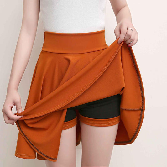 Shorts Skirts Womens Summer Fashion School Korean Style Red Black Mini