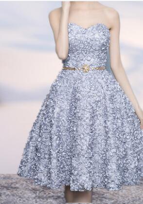 Homecoming Dresses: A-Line Sweetheart Short Prom Dresses Backless Lacing
