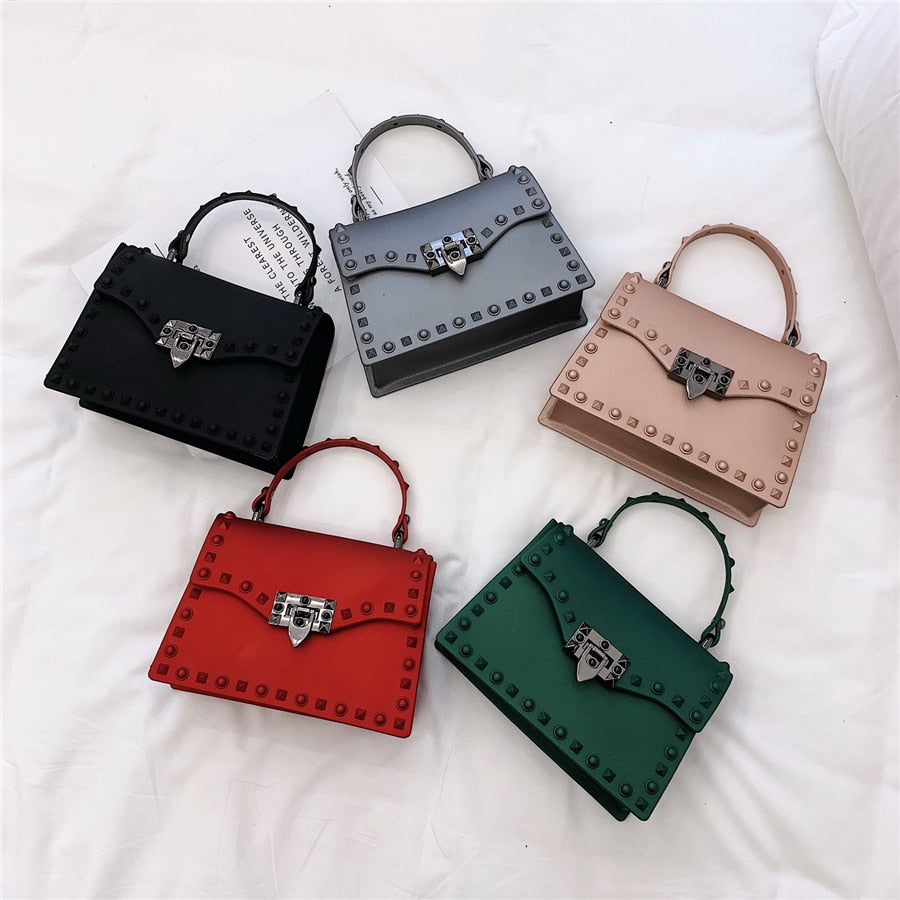 High Quality Women PVC Handbags Fashion Ladies Shoulder Bag Luxury Designer Bags