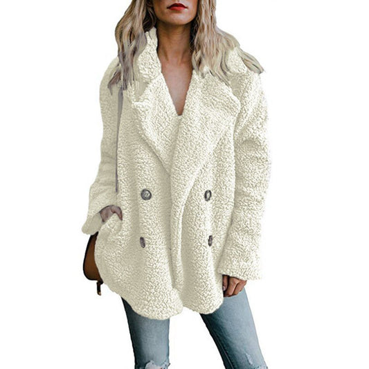 Stylish Faux Fur Coat for Women - Warm & Trendy Outerwear