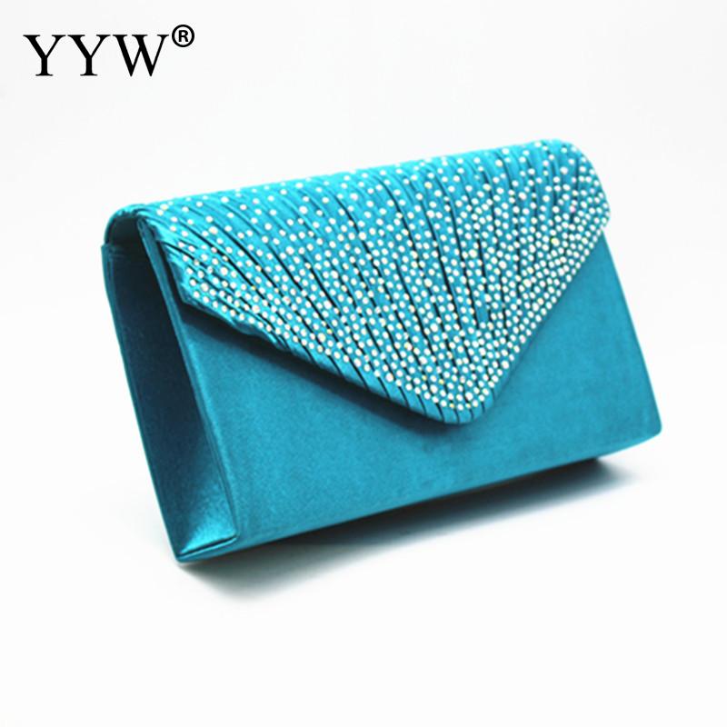 Purple Women Wedding Clutch Luxury Handbag Women Bags Designed Clutch