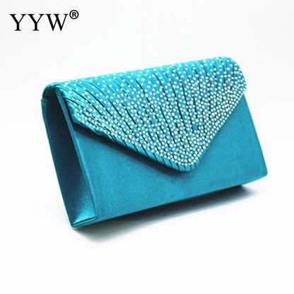 Purple Women Wedding Clutch Luxury Handbag Women Bags Designed Clutch