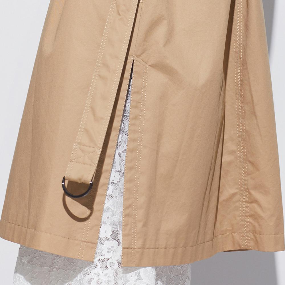 spring and autumn long casual windbreaker women's jacket