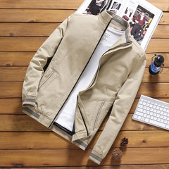 Spring Autumn Men's Bomber Jackets Casual Male Outwear