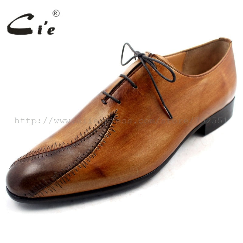 Full Grain Calf Leather Upper High Quality Blake Stitched Hand-Painted Men