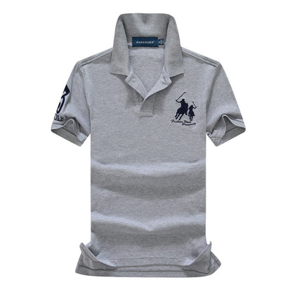 Polo Brand Clothing Male Fashion Casual Men Polo Shirts Solid Casual Polo Tee