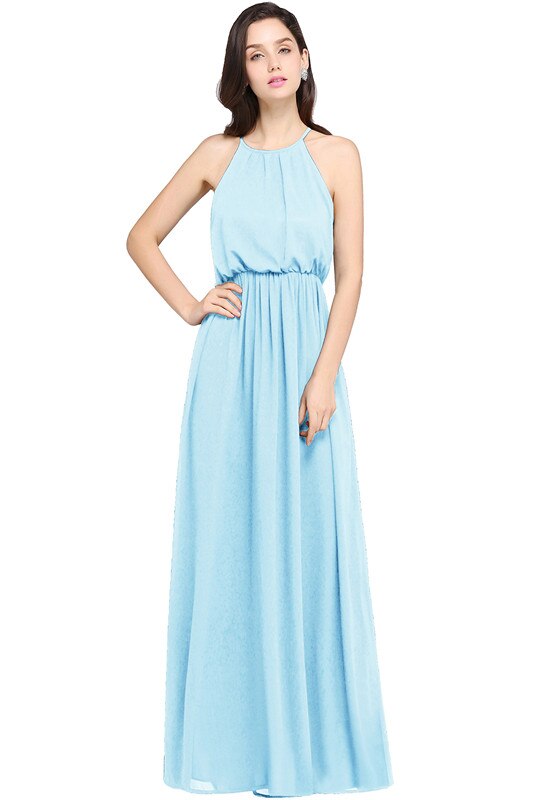 Homecoming Dresses: Prom Dress Long  Multi Colors Chiffon Prom Gowns