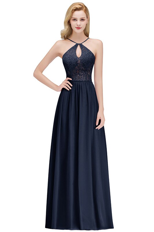 Homecoming Dresses: Lace Prom Dresses Long Charming Backless Spaghetti Straps