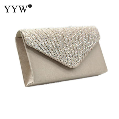 Purple Women Wedding Clutch Luxury Handbag Women Bags Designed Clutch