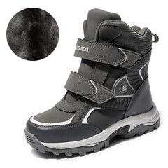 Classics Style Children Boots Hook &amp; Loop Boys Snow Boots