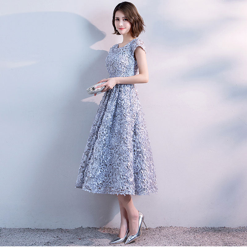 Homecoming Dresses: prom dress scoop neck evening party